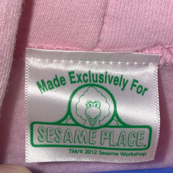 Sesame Street 2012 NEW Light Pink GIRL Hoodie - Picture 5 of 7